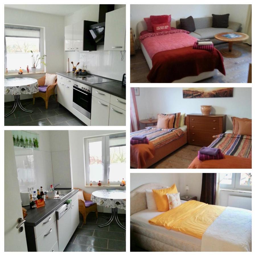 Ingrids Ferienwohnung Mit Balkon In Thiede Naehe See سالزجيتر المظهر الخارجي الصورة
